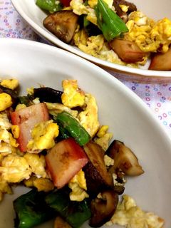 シシトウ 椎茸の甘辛炒め-レシピのメイン写真