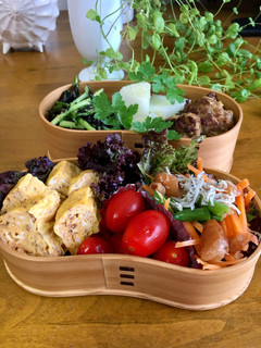 鰹節の卵焼きワッパお弁当-レシピのメイン写真