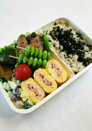 お弁当(6/26) 手羽中とダイスサラダ-レシピのメイン写真