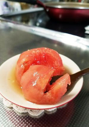 簡単すぎ♡丸ごとトマトの前菜-レシピのメイン写真
