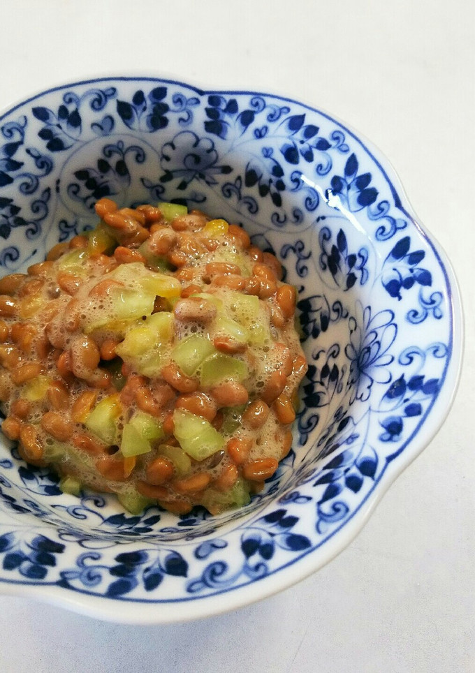 すいかの皮の浅漬け納豆-レシピのメイン写真