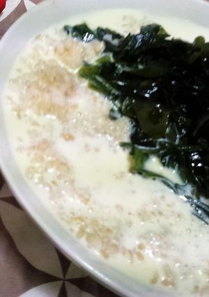 玄米豆乳粥 朝から簡単温活-レシピのメイン写真
