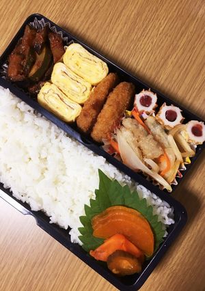 2018／6／27お弁当-レシピのメイン写真