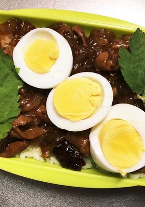 旦那弁当118♥こてっちゃん弁当!-レシピのメイン写真