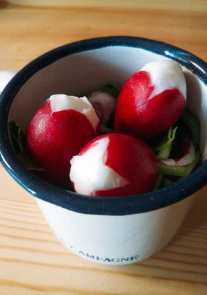 ラディッシュ&バター-レシピのメイン写真