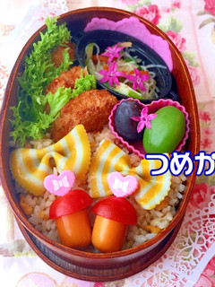 6月27日 炒飯弁当♫ 超簡単 可愛い-レシピのメイン写真