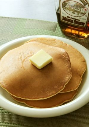 栄養ＵＰ＊朝食にもピッタリなホットケーキ-レシピのメイン写真