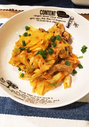 じゃがいもin豚キムチ☆-レシピのメイン写真