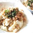 くずし豆腐と鮭の簡単和え~☆
