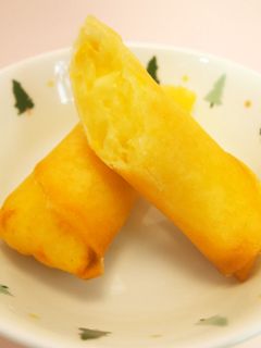 ポテトサラダの春巻き【学校給食】-レシピのメイン写真