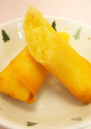 ポテトサラダの春巻き【学校給食】-レシピのメイン写真