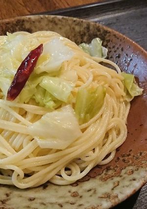 キャベツのペペロンチーノ-レシピのメイン写真