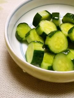 簡単キュウリの浅漬け-レシピのメイン写真