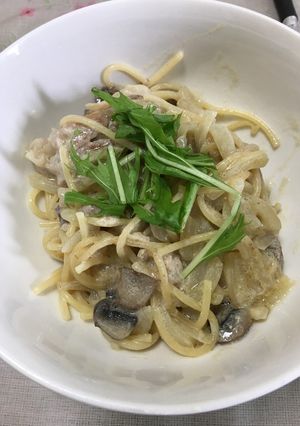 クリームパスタ-レシピのメイン写真