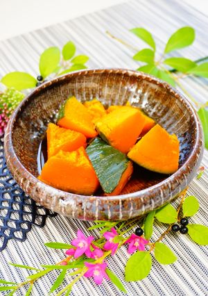 【南瓜の煮物】-レシピのメイン写真