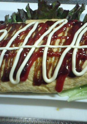 ♡♥しっかりオカズの納豆オムレツ♥♡-レシピのメイン写真