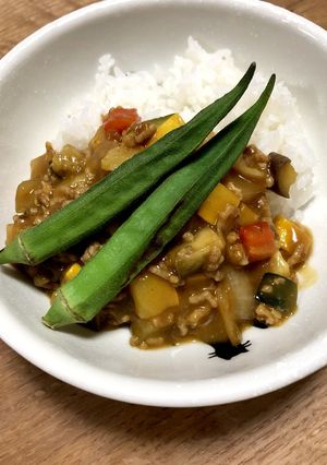 こどもの夏野菜カレー-レシピのメイン写真