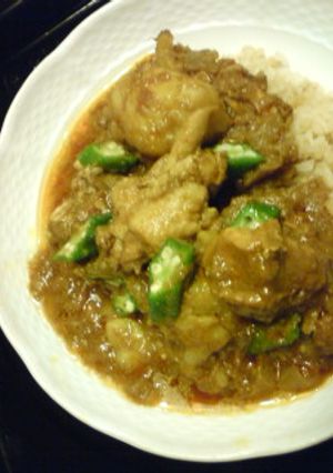 ☆ミャンマー人直伝☆骨付きチキンカレー☆-レシピのメイン写真