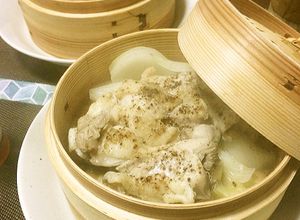 お家で中華♪「鶏と野菜のセイロ蒸し」-レシピのメイン写真