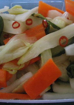 野菜がもりもり食べれる簡単甘酢あえ-レシピのメイン写真