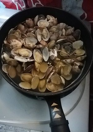 冷凍保存したアサリを使うとき-レシピのメイン写真