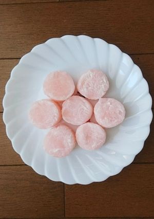 簡単でおいしい、春色のすあま-レシピのメイン写真