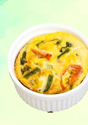 越のルビーのキッシュ【学校給食】-レシピのメイン写真