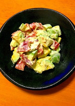 アボカドまぐろ-レシピのメイン写真