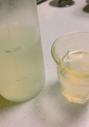 経口補水液にもなる甘さスッキリレモネード-レシピのメイン写真