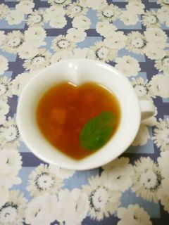 にんにくとトマトのスープ-レシピのメイン写真