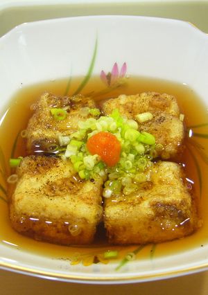 簡単♪　汁も飲める主役の揚げ出し豆腐-レシピのメイン写真