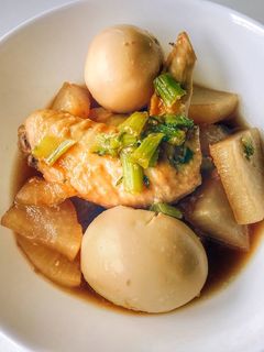 手羽先と大根とたまごの煮物-レシピのメイン写真