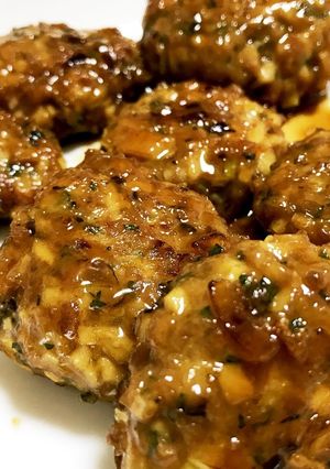 大葉香る！エリンギでヘルシー鶏つくね-レシピのメイン写真