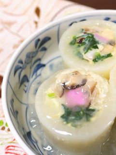 【蒸し器不要】大根器のあんかけ茶碗蒸し-レシピのメイン写真