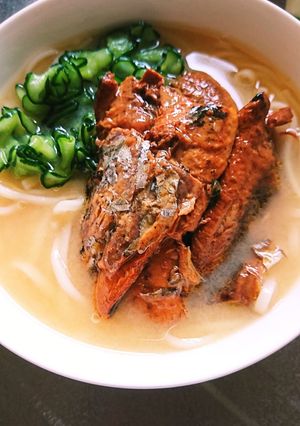 缶詰めで簡単に！冷や汁風-レシピのメイン写真