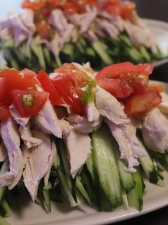 タレも手作り辛サッパリ美味しい棒棒鶏-レシピのメイン写真