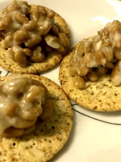 クラッカーやご飯に!納豆チーズ-レシピのメイン写真