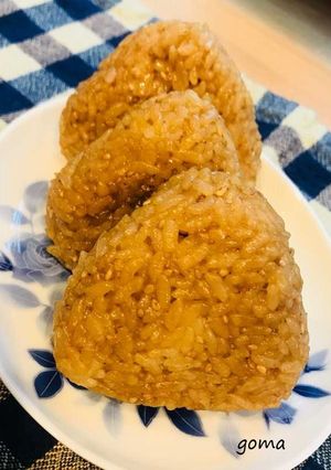 焼きおにぎり×ゴマ油×SHiBORO-レシピのメイン写真