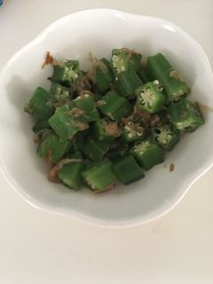 オクラの梅和え-レシピのメイン写真