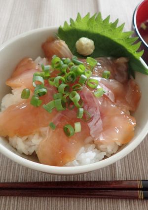 ウスメバルの漬丼-レシピのメイン写真