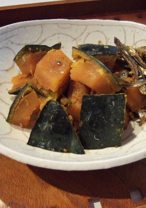 かぼちゃの煮物（ちょっとワイルド☆）-レシピのメイン写真