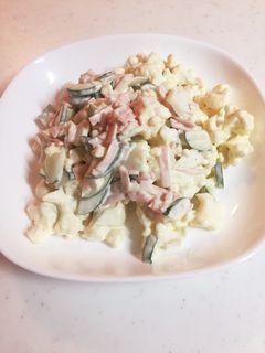 カリカリのカリフラワーサラダ-レシピのメイン写真