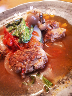 トマトハンバーグスープ-レシピのメイン写真