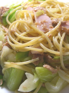 簡単!キャベツとツナの和風柚子胡椒パスタ-レシピのメイン写真