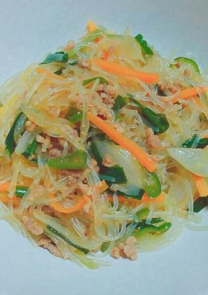 辛さ調節はご自分で？麻婆春雨(^^ゞ-レシピのメイン写真