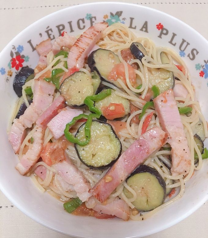 夏野菜パスタ by クック1T7N8C☆ 【クックパッド】 簡単おいしい