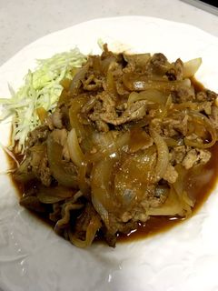 みんな大好き!豚のしょうが焼き!-レシピのメイン写真