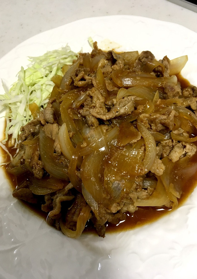 みんな大好き！豚のしょうが焼き！-レシピのメイン写真
