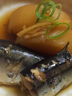 圧力鍋 大根と秋刀魚の炊き物-レシピのメイン写真
