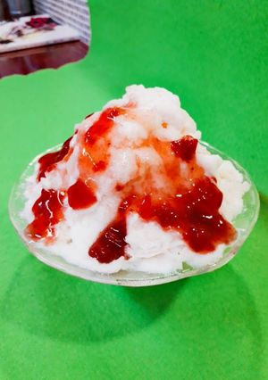 台湾Sweets雪花氷(イチゴ&ヨーグル-レシピのメイン写真